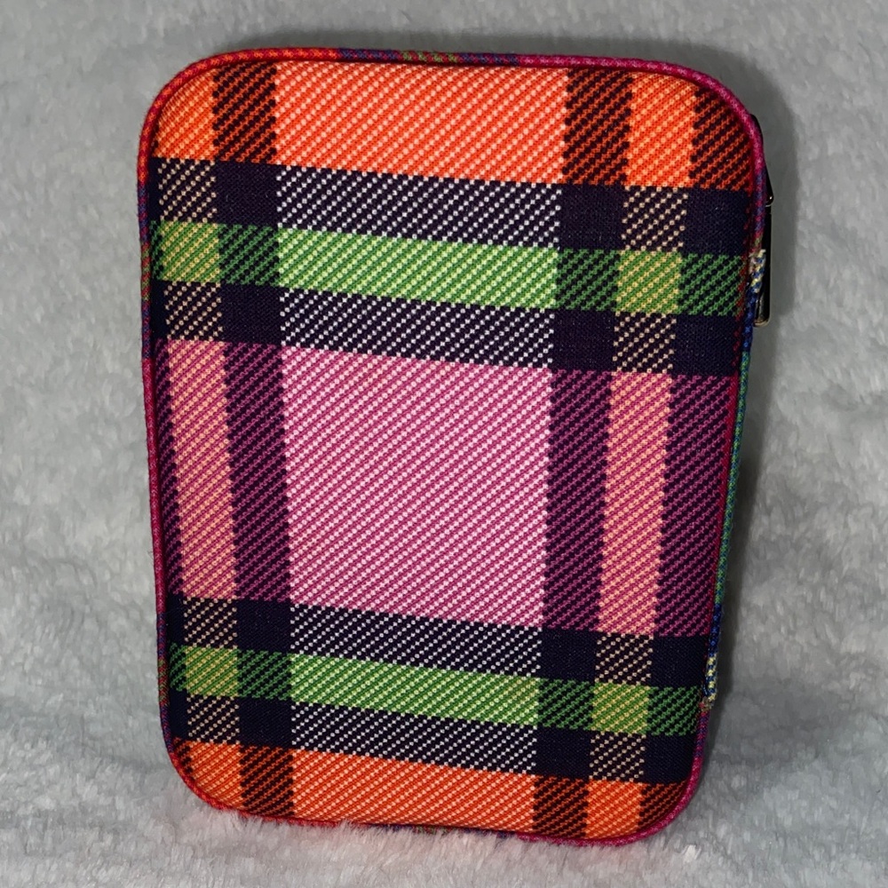 Kate Spade"Grand Plaid Duo" Jewelry Organizer - Picture 6 of 13